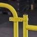 Portillon poudré jaune pour barrière de protection - MOTTEZ - B253S