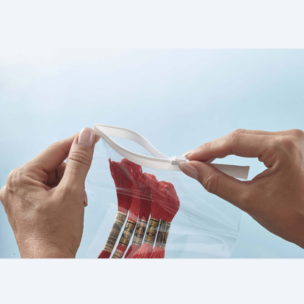 Lot de 10 sachets plastiques transparent avec curseur de fermeture - 15 x 10cm - MOTTEZ - B280SH15