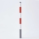 Potelet 100 cm – Blanc / rouge - MOTTEZ - B361CBR