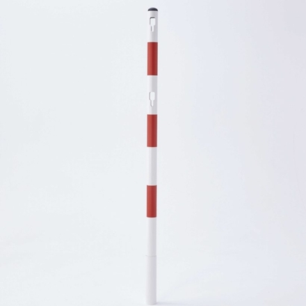 Potelet 150 cm – Blanc / rouge - MOTTEZ - B362CBR