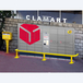 Arceaux de Protection de Rack - Longueur utile 246cm - Jaune - MOTTEZ - B400C260