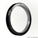 Hublot de porte rond Ø 38.5 cm métal noir - MOTTEZ - B409S2METNO39