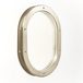 Hublot de porte oblong métal - MOTTEZ - B409S2METOLG