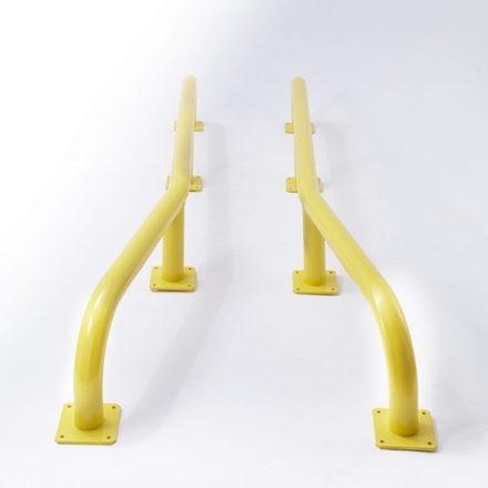 Lot de 2 guides roues de camion cintré - MOTTEZ - B496V