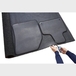 Tapis bouclé « dévoreur de poussières » 4 x 1.20 m - MOTTEZ - B521V