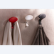 Portemanteau plastique 1 tête Coloris noir - MOTTEZ - B729VNO
