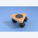 Plateau rouleur triangulaire 13 x 13 x 13 cm - MOTTEZ - B766Q