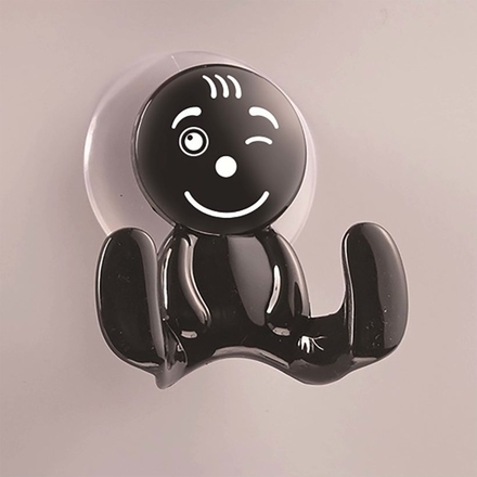 Portemanteau ventouse clin d’œil noir - MOTTEZ - B845VNO