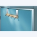 Portemanteau de porte sans vissage 4 têtes - MOTTEZ - B853V4