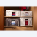 Housse de rangement en tissu 56 L marron - MOTTEZ - B868S56MA