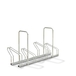 Râtelier Hollandais sur 2 niveaux pour 4 vélos avec arceaux antivol - MOTTEZ - M024V4AR