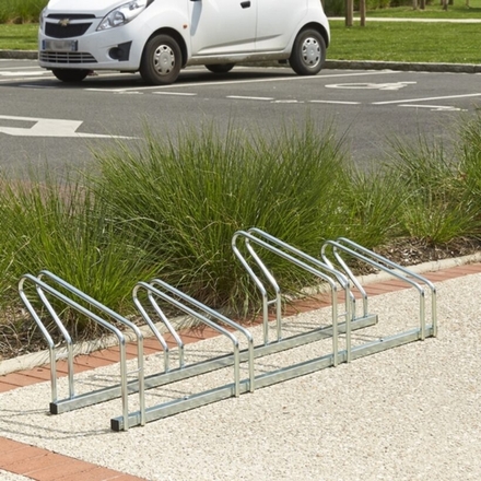 Râtelier Hollandais sur 2 niveaux pour 4 vélos - MOTTEZ - M024V4
