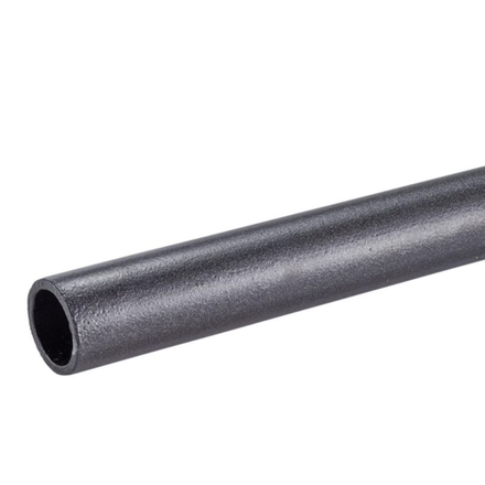 Tube longueur 200 cm pour connecteur Ø 27 cm poudré noir - MOTTEZ - M027VNO