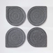 Lot de 4 patins - MOTTEZ - M031Q