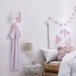 Crochet blanc en tôle pour porte-manteaux - MOTTEZ - M300VBC