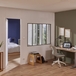 5 verrières d’atelier MDF - MOTTEZ - M455P