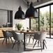 Lot de 2 pieds de table Indoor pour pièce de bois « solivette » - MOTTEZ - M592C