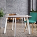 Pied de table incliné industriel blanc - MOTTEZ - M599VBC71