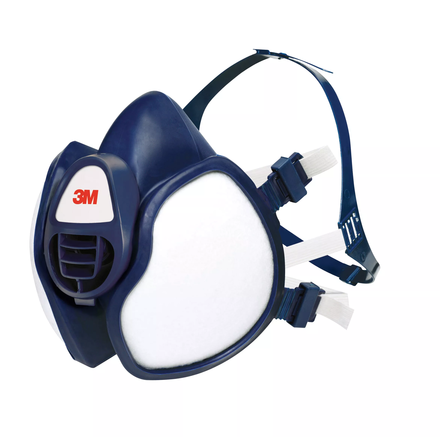 Demi-masque ABEK1-P3 réutilisable 4279+ Blanc / Bleu - 3M - 4279N10 00