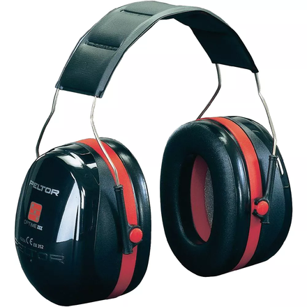 Casque anti-bruit H540A-411-SV SNR 35dB Rouge/Noir - 3M - H540010 00