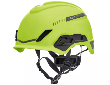 Casque de sécurité V-GARD H1 jaune/vert - MSA - 10194788