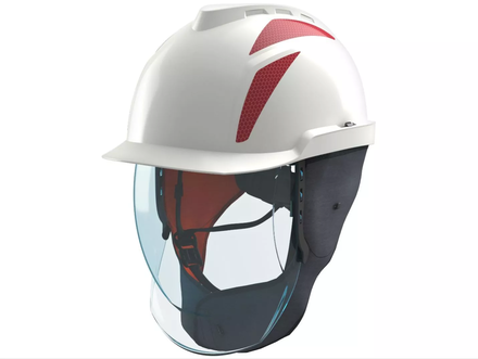 Casque V-GARD 950 CL2 non ventilé avec écran - MSA - GVF1A-C0AA0FI-000