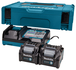 PowerPack MAKITA XGT 2 batteries BL4025 + un chargeur DC40RC- 191V27-4