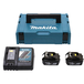 Pack Énergie MAKITA 18 V Li-Ion 6Ah (2 batteries + 1 chargeur simple) avec coffret MAKPAC - 198116-4