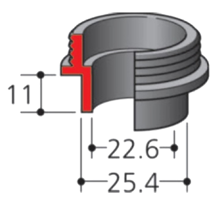 ADAPTATEUR DE GUIDE 25MM 3600 MAKITA - 3218121