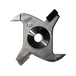 MOLETTE GRAIN D'ORGE POUR RAINUREUSE MAKITA EPAISSEUR LAME 36 MM -793133-5