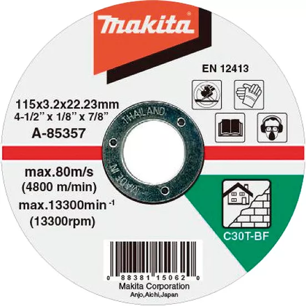 DISC TRONC MAT 230X3 C30T 2G MAKITA - A85385
