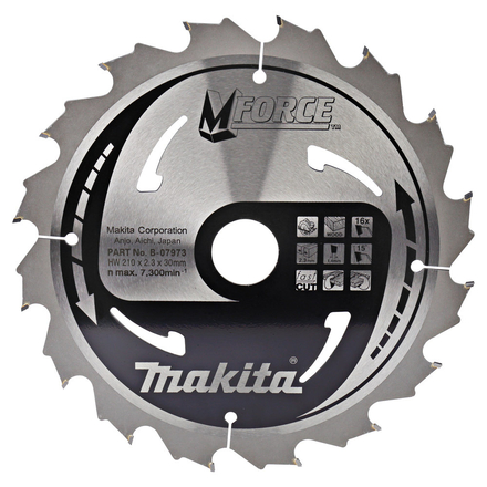 LAM TCT PO MFORCE 210/30/16 BOIS MAKITA - B07973