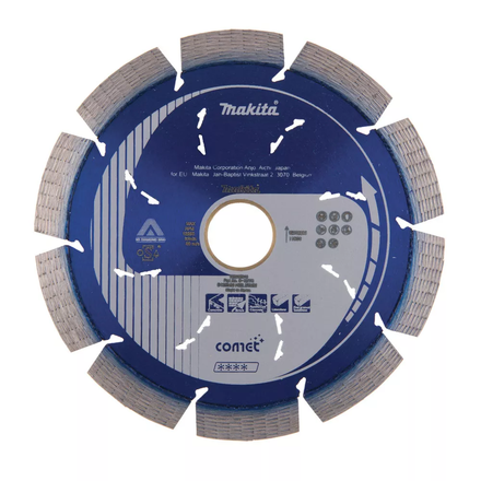 DISQUE DIAMANT COMET 3DDG 125X22,23 MM MAKITA - B12778