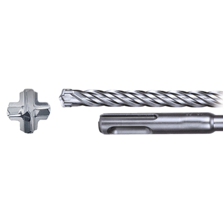 Forets SDS-Plus 4 taillants TCT NEMESIS MAKITA - B13384