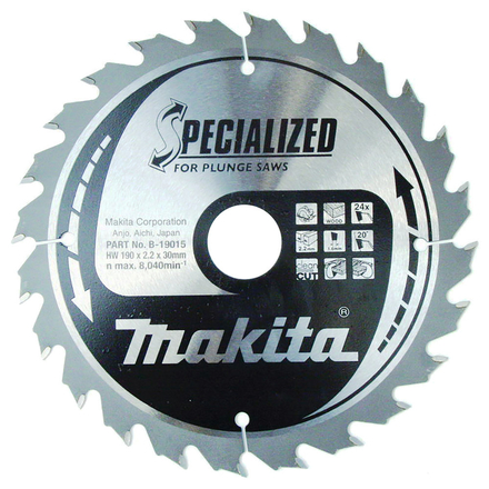 LAM TCT PL SIL 190/30/24 BOIS MAKITA - B19015