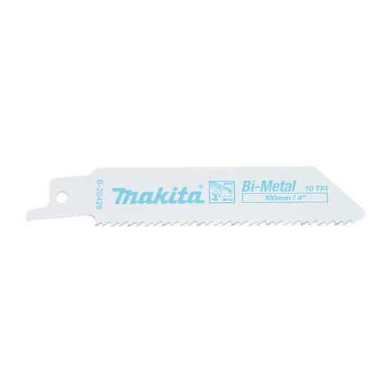 Lames Bi-Métal pour métal (3 à 12 mm) et bois (10 à 50 mm) 100MM MAKITA - B20426