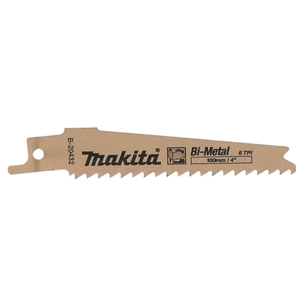 Lames Bi-Métal pour bois avec clous (10 à 50 mm) 100MM MAKITA - B20432