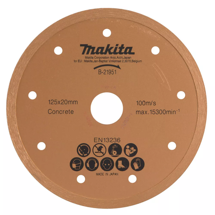 D.DIAMANT 125MM EAU MAKITA - B21951