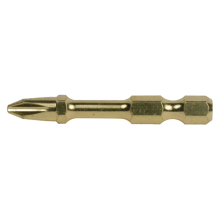 'EMBOUT PH2-50''IMPACT GOLD''2PCS' MAKITA - B28173
