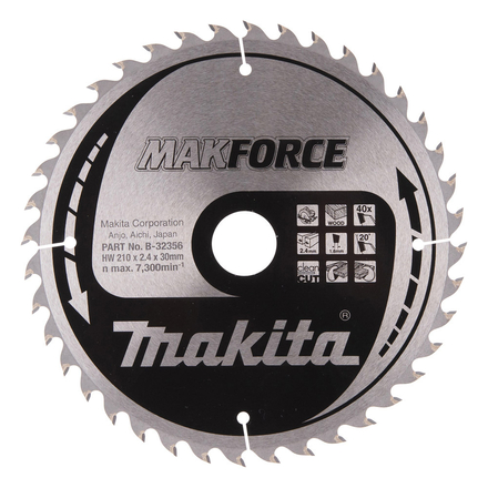 LAM TCT PO MAK 210/30/40 BOIS MAKITA - B32356