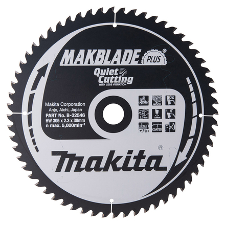 LAM TCT ST MAK+ 305/30/60 BOIS MAKITA - B32546