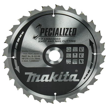 LAM TCT PO 270/30/24 BOISCLOU+ MAKITA - B33146