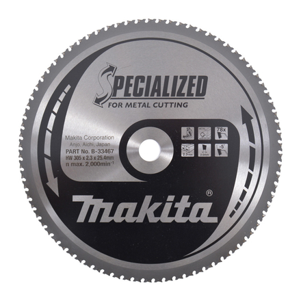 LAM TCT ST 305/25/78 TOLE MAKITA - B33467