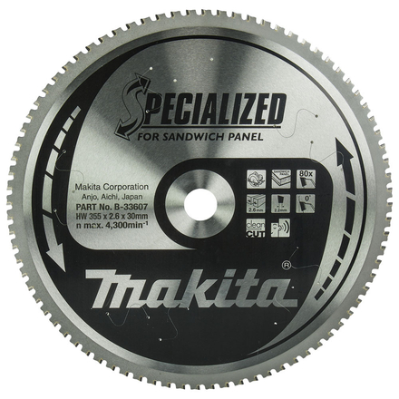 LAM TCT PO 355/0/80 SPE SANDW MAKITA - B33607