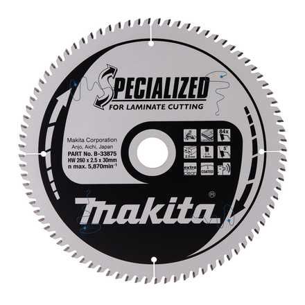 LAM TCT ST 260/30/84 SPE LAMIN MAKITA - B33875