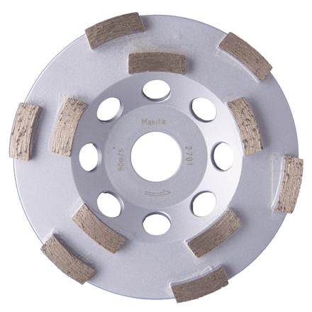PLATEAU DIAMANT DEGROSSISSAGE 125 MM MAKITA - B48577