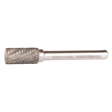 FRAISE LIME 10X20MM Q6 METAL/INOX CYL. EN BOUT MAKITA - B52722