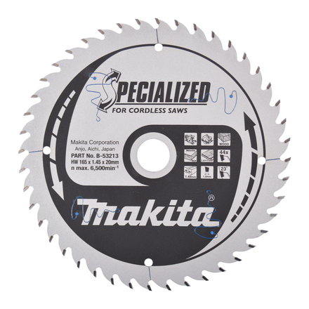 LAM TCT BA 165/20/44 SPE LAMIN MAKITA - B53213