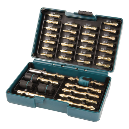 COFFRET 38 PCS VISSAGE IMPACT GOLD MAKITA - B54536