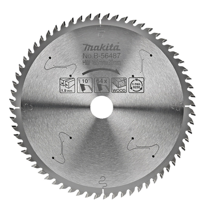 Lame carbure MAKITA Specialized -B56487